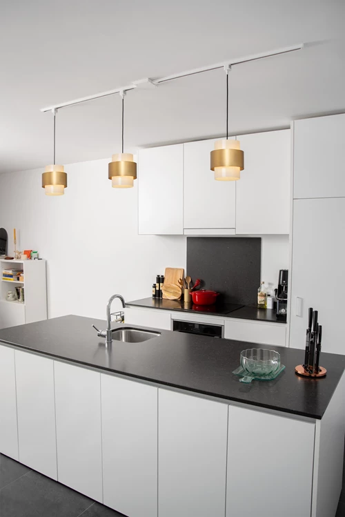 Lucide TRACK Pendant adapter - 1-circuit Track lighting system - White (Extension) - atmosphere 2